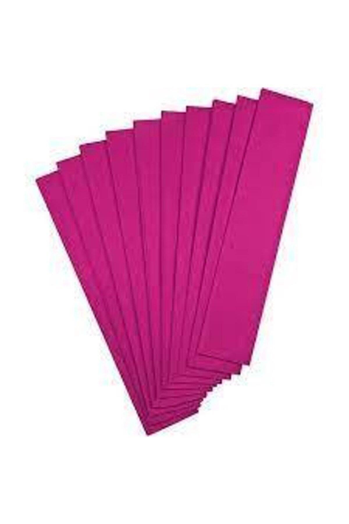 Puti Krapon Kağıdı 50 x 200 Cm Fuşya (10 Lu Paket)