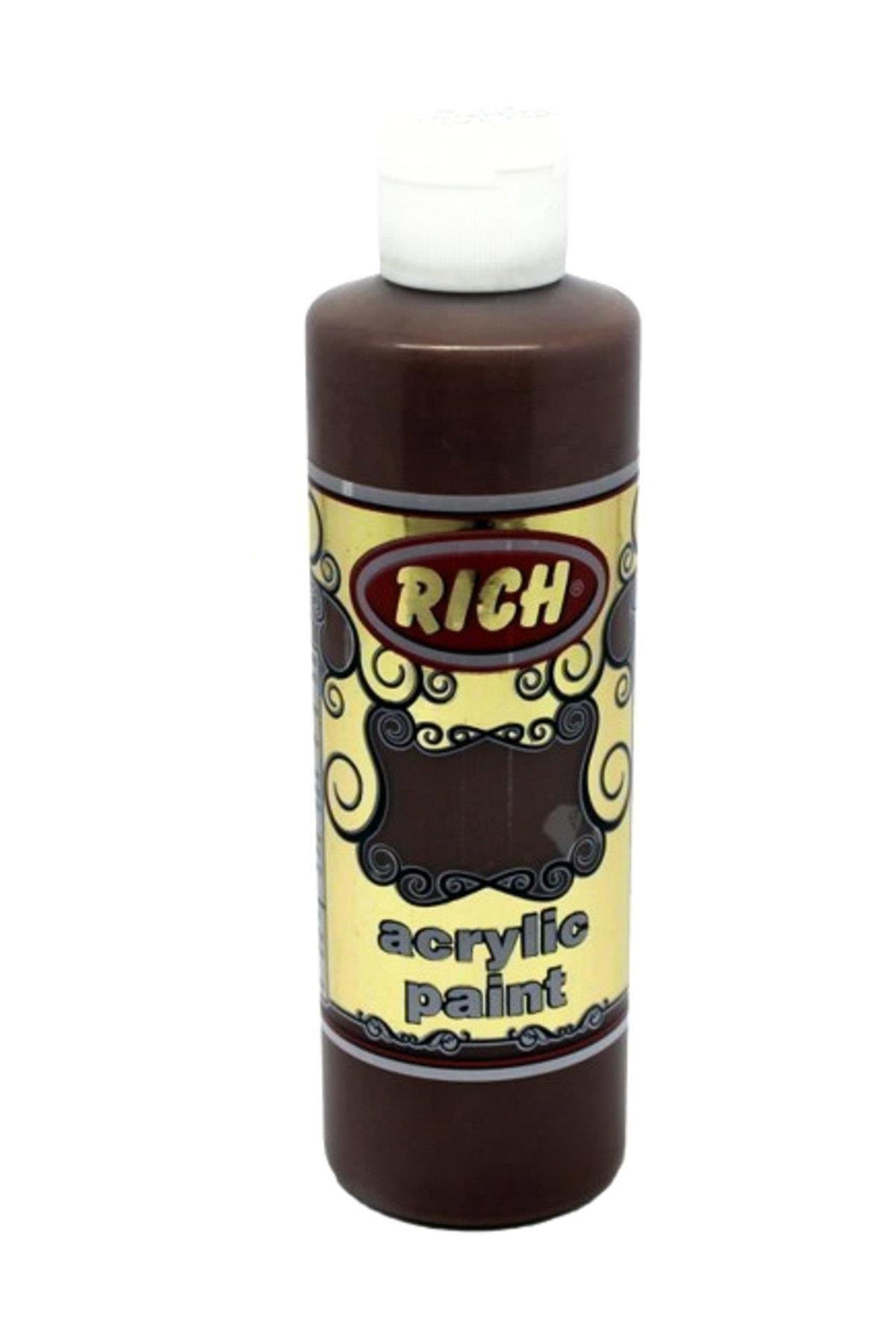 Rıch Akrilik Ebru Boyası 30 CC Kahverengi (Brown) 8216