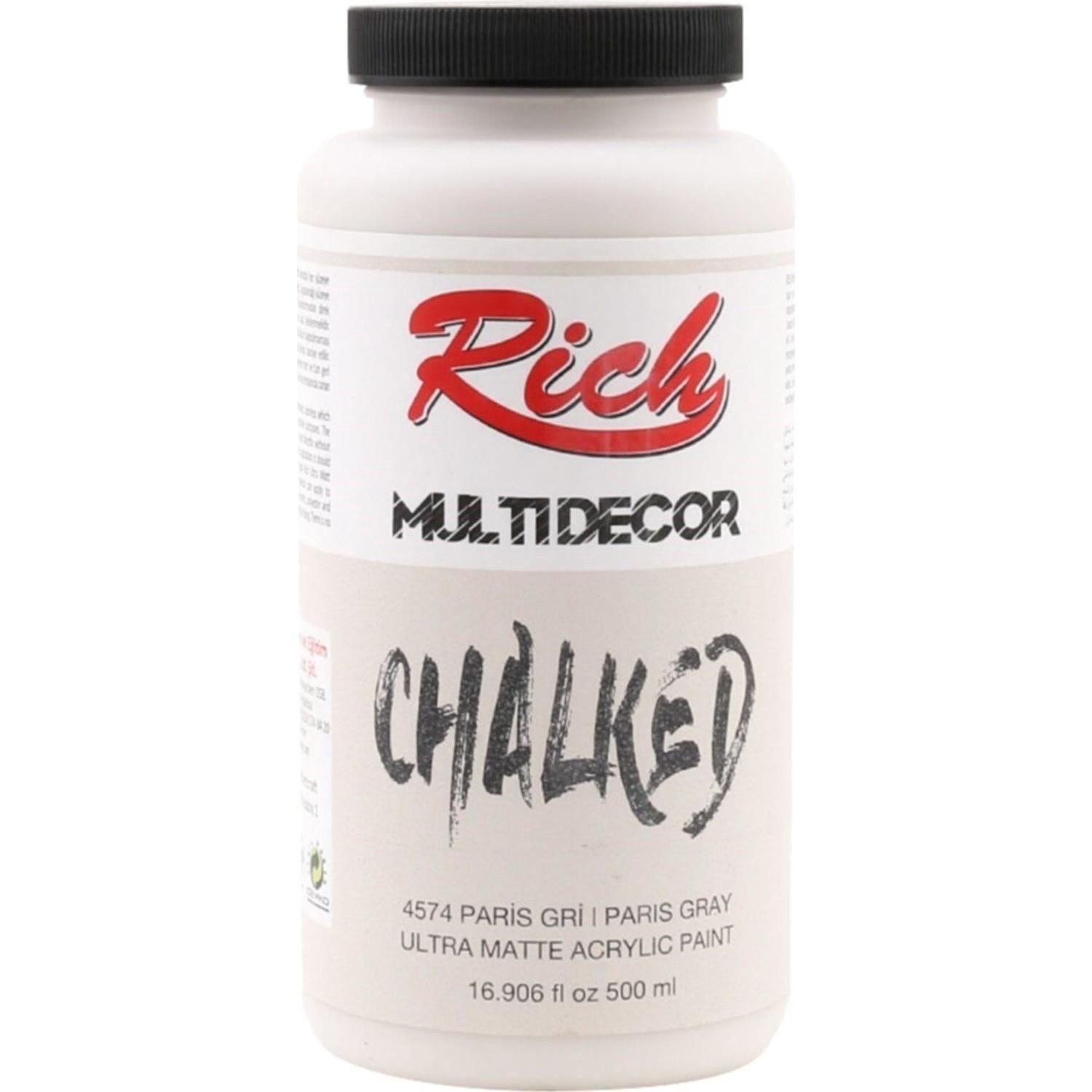 Rich Multi Decor Chalked 500 CC Paris Gri Akrilik Boya