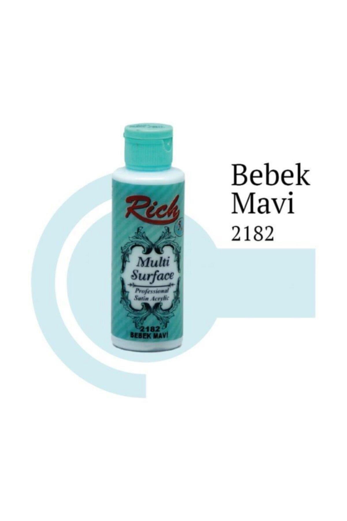 Rich Multi Surface 120 CC Bebek Mavi Akrilik Boya