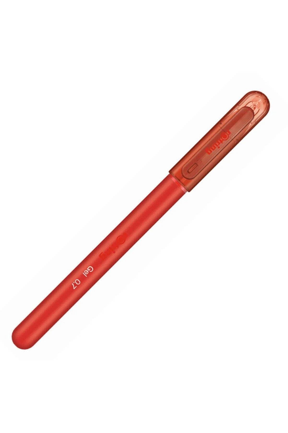 Rotring Jel Kalem 0.7 MM Kırmızı Jel Kalem (12 Li Paket)