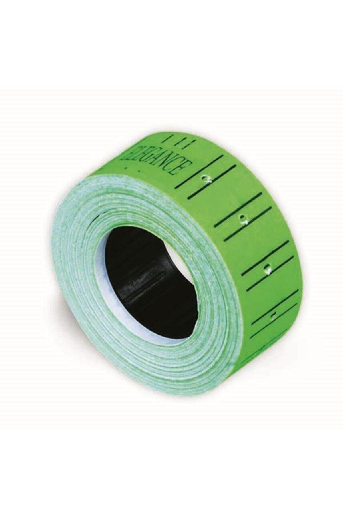 Rubenis Fiyat Etiketleme Makinası Etiketi Yeşil Fiyat Etiketi (12 Li Paket)