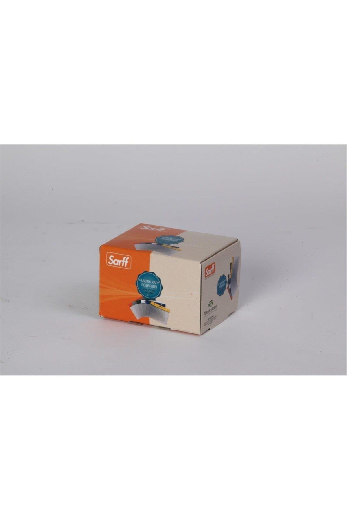 Sarff Kart Poşeti Güvenlik Şeffaf 10x14.5 cm 100 Lü (1 Paket 100 Adet)