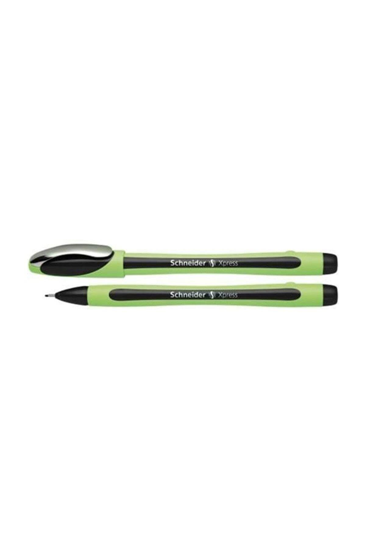 Schneider Fineliner Xpress 0.8 Mm Fiber Uçlu Kalem Siyah 10'Lu Kutu