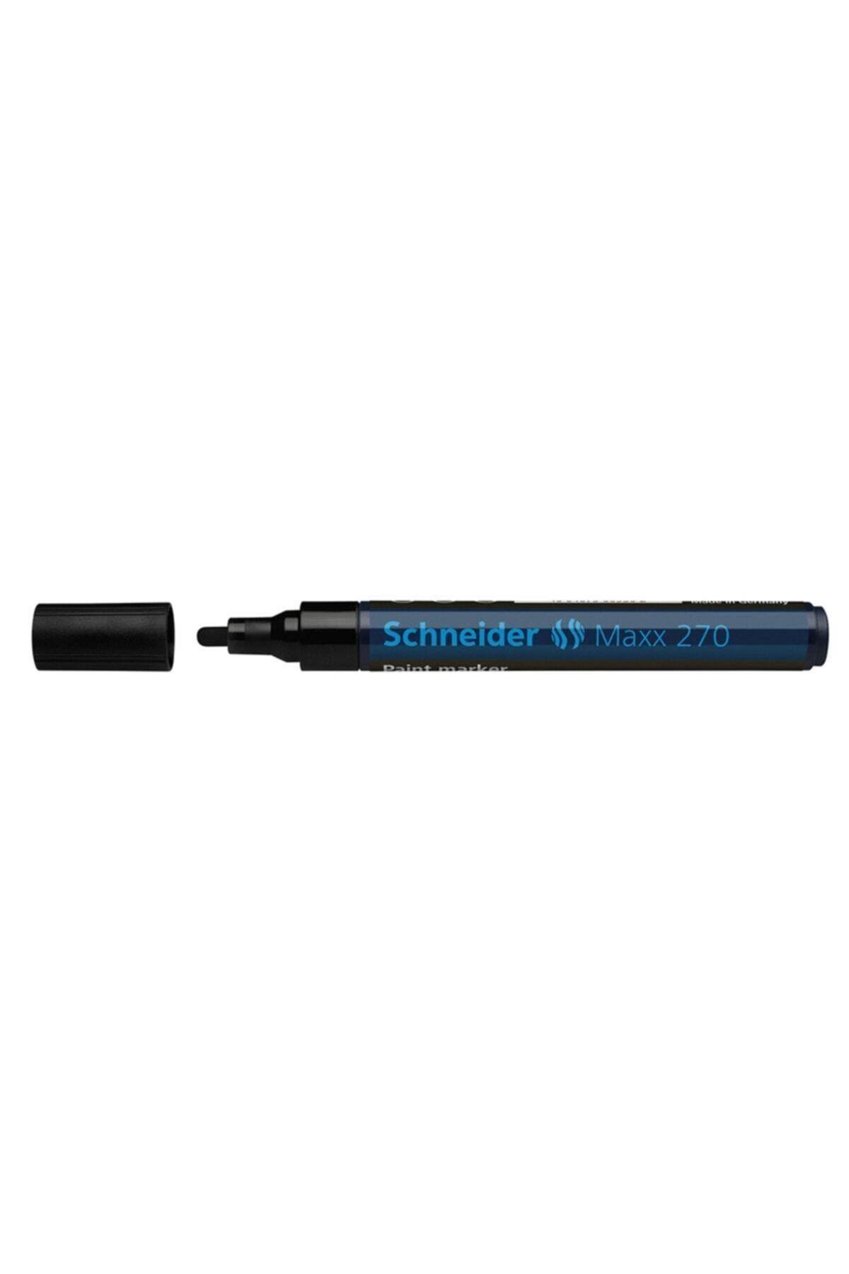 Schneider Markör Boya Maxx 1-3 MM Siyah Boya Markörü (10 Lu Paket)