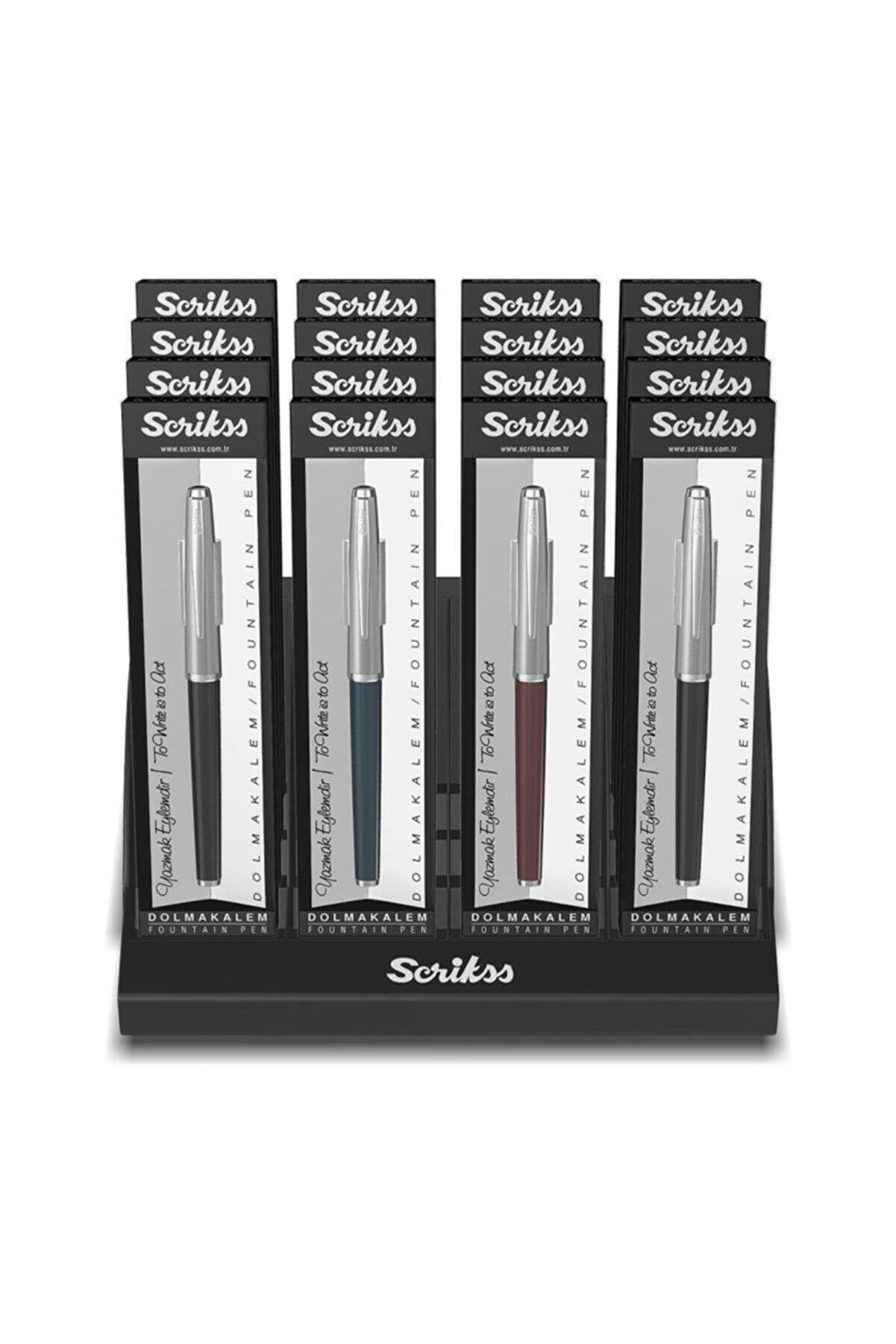 Scrikss Dolma Kalem (16 Lı Paket)