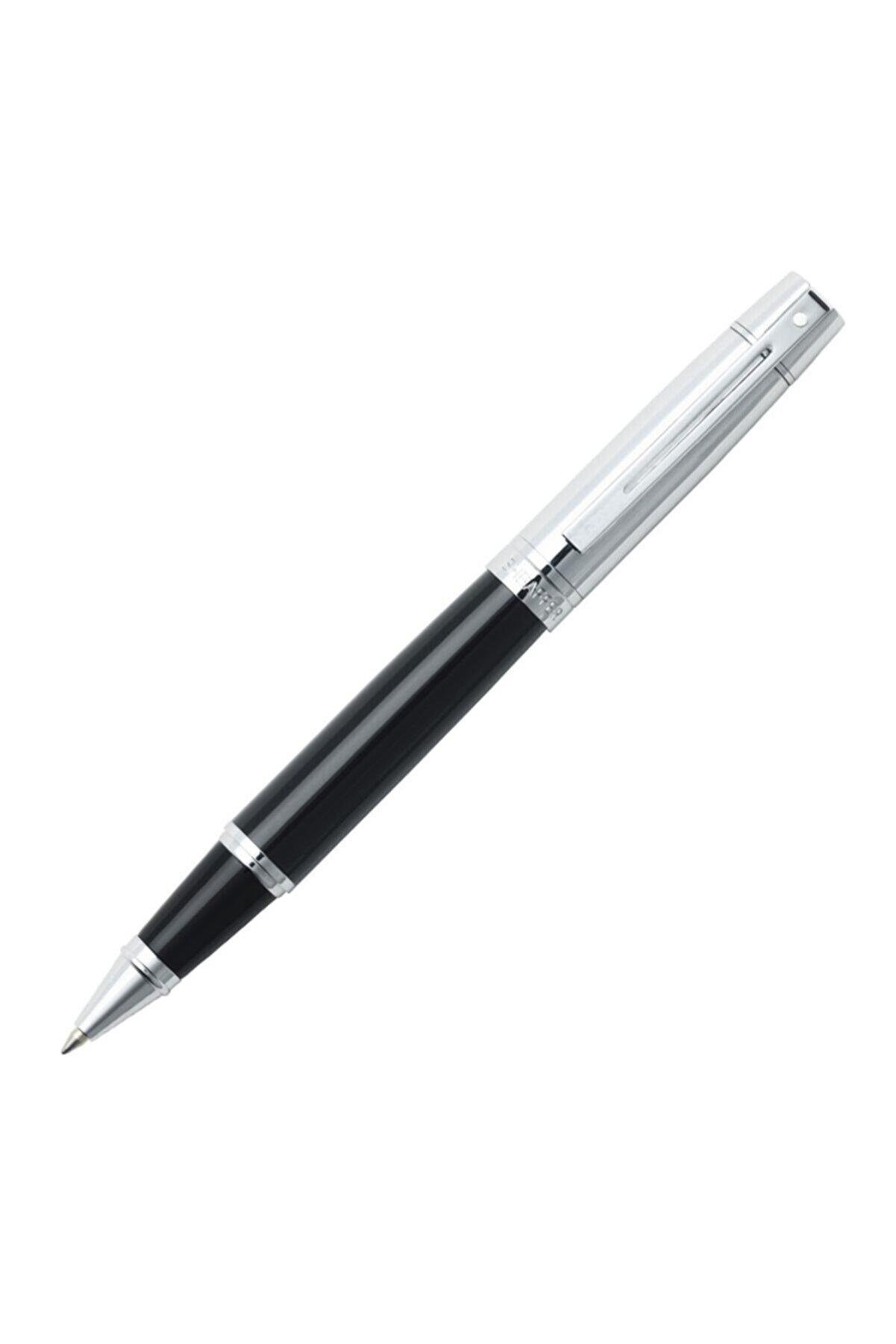 Sheaffer 300 Serisi Roller Kalem Parlak Siyah Krom Roller Kalem