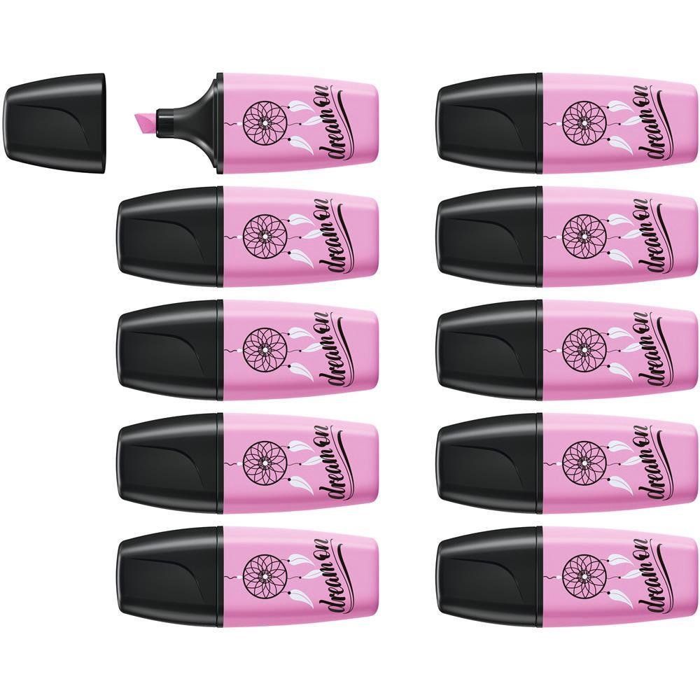 Stabilo Fosforlu Kalem Boss Mini Pastellove 2 - 5 MM Fuşya Mini Fosforlu Kalem (10 Lu Paket)