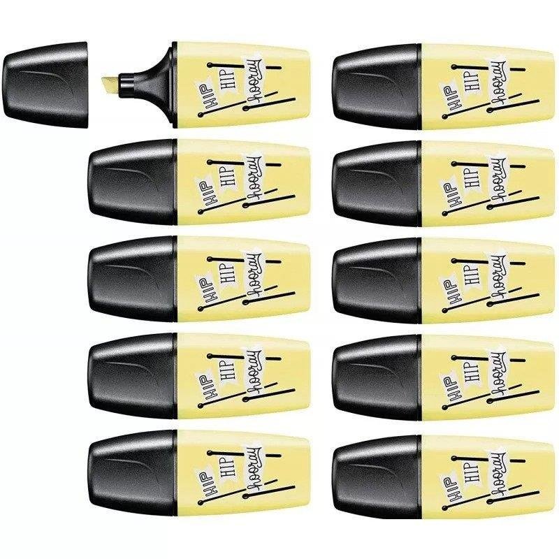 Stabilo Boss Mini Pastellove Sarı 2-5 MM Mini Fosforlu Kalem (10 Lu Paket)