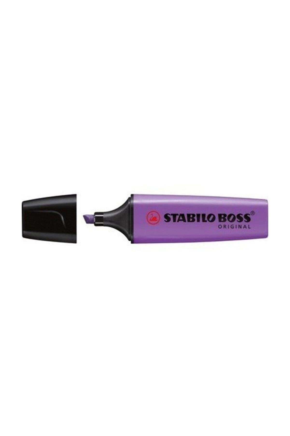 Stabilo Fosforlu Kalem Boss Orıgınal Eflatun 70/55 (10 Lu Paket)