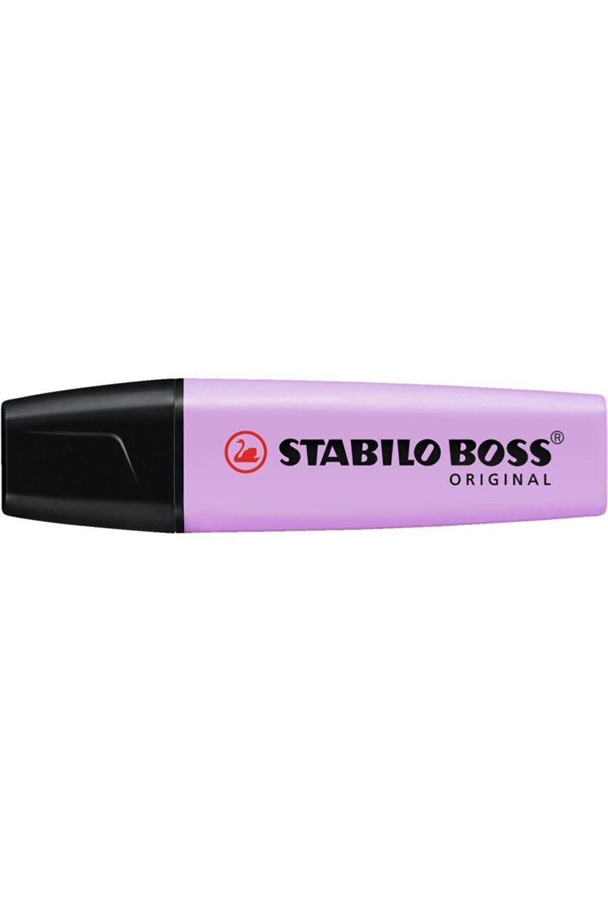 Stabilo Boss Original Fosforlu Kalem Pastel 10'lu Lila
