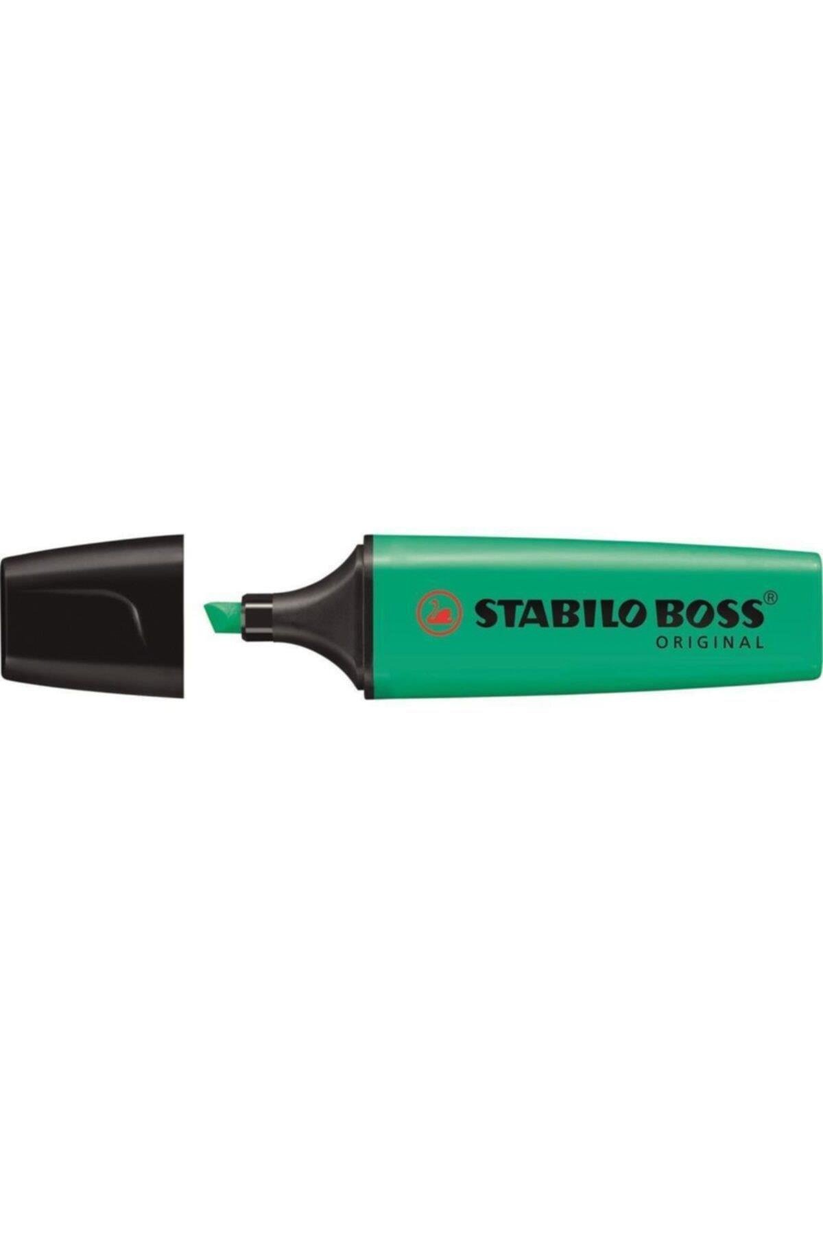 Stabilo Fosforlu Kalem Boss Orıgınal Turkuaz (10 Lu Paket)