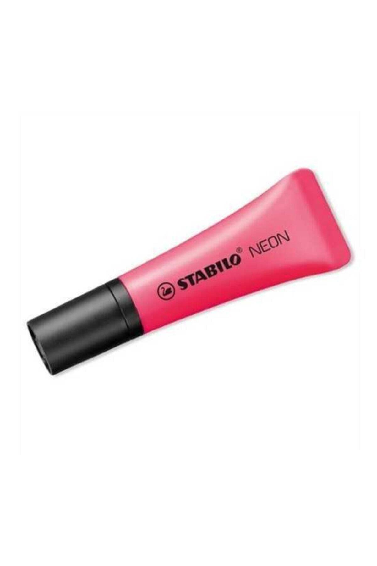 Stabilo Fosforlu Kalem Neon Pembe 10'Lu Paket