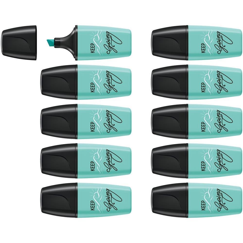 Stabilo Fosforlu KalemBoss Mini Pastellove 2 - 5 MM Turkuaz Mini Fosforlu Kalem (10 Lu Paket)