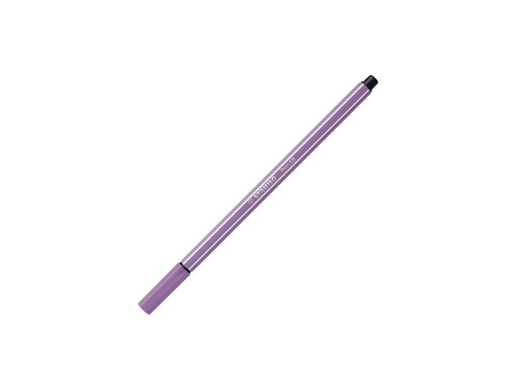 Stabilo Keçe Uçlu Boya Kalemi 1 Mm Gri Menekşe Keçeli Kalem (10 Lu Paket)