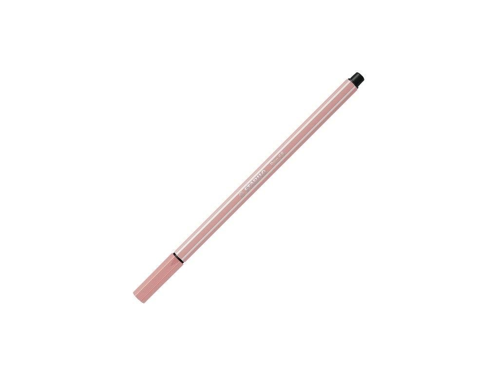 Stabilo Keçe Uçlu Boya Kalemi 1 Mm Köpüklü Pembe Keçeli Kalem (10 Lu Paket)