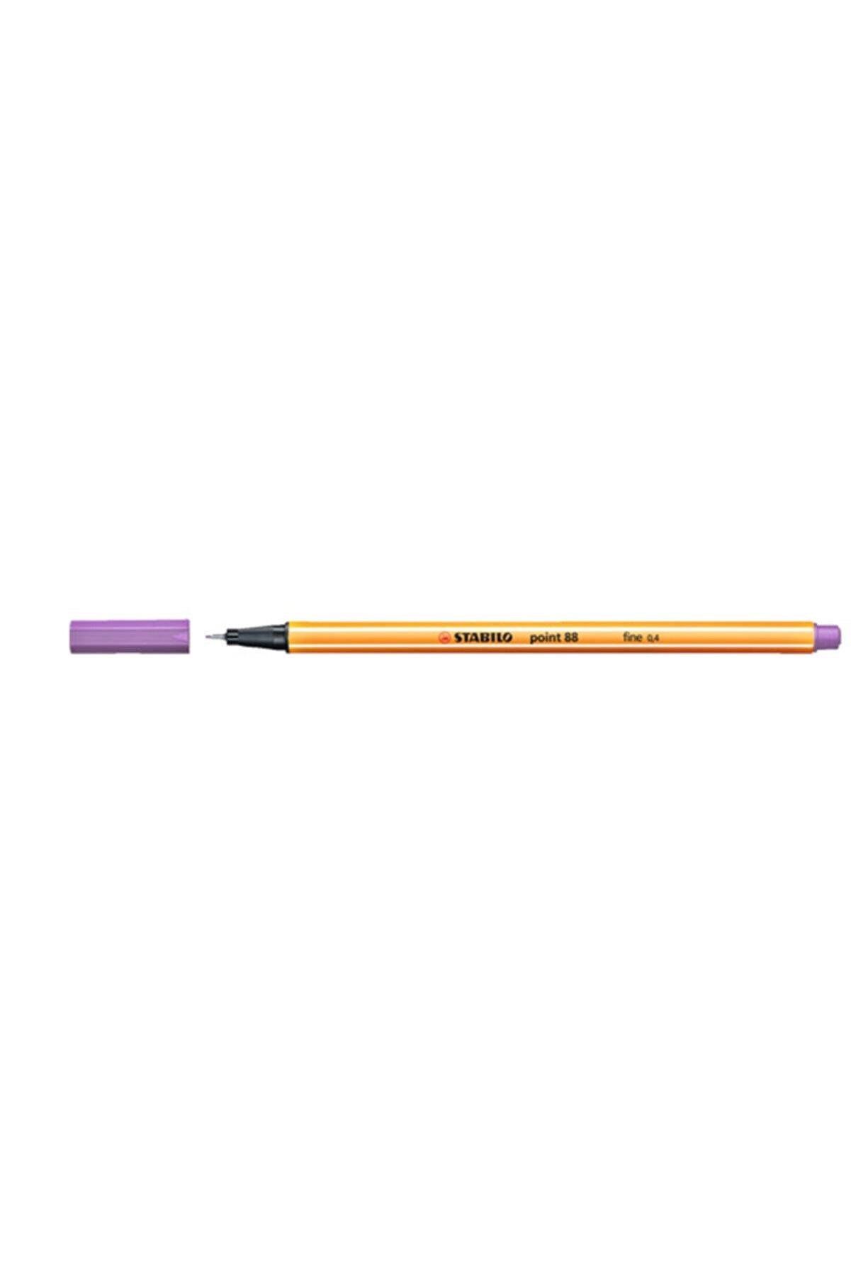 Stabilo Keçe Uçlu İnce Kalem 88 Point 0.4 MM Açık Lila 88/59 (10 Lu Paket)