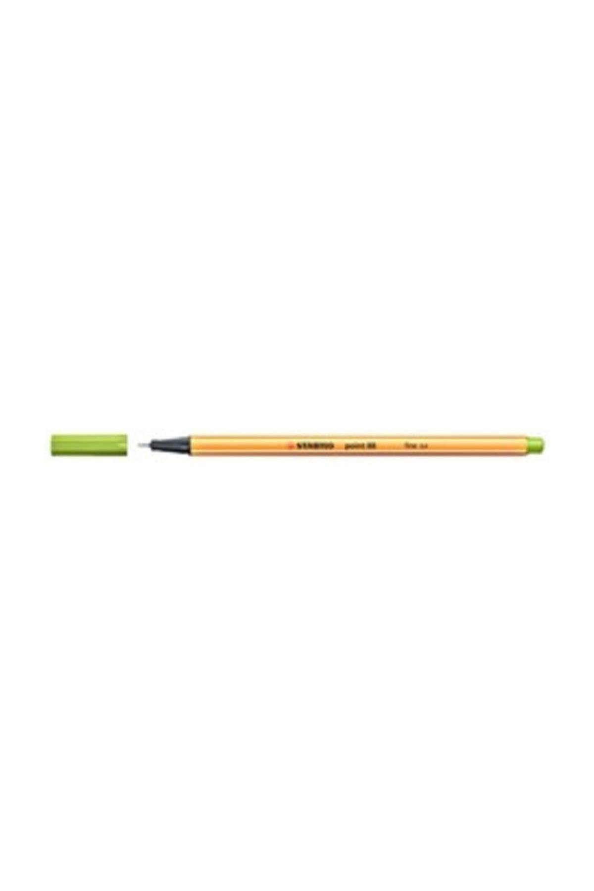 Stabilo Keçe Uçlu İnce Kalem 88 Point 0.4 MM Elma Yeşii 88/33