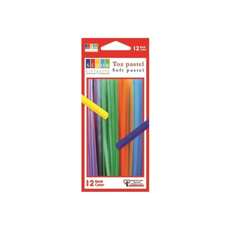 Südor Toz Pastel Boya 12 Renk BS97