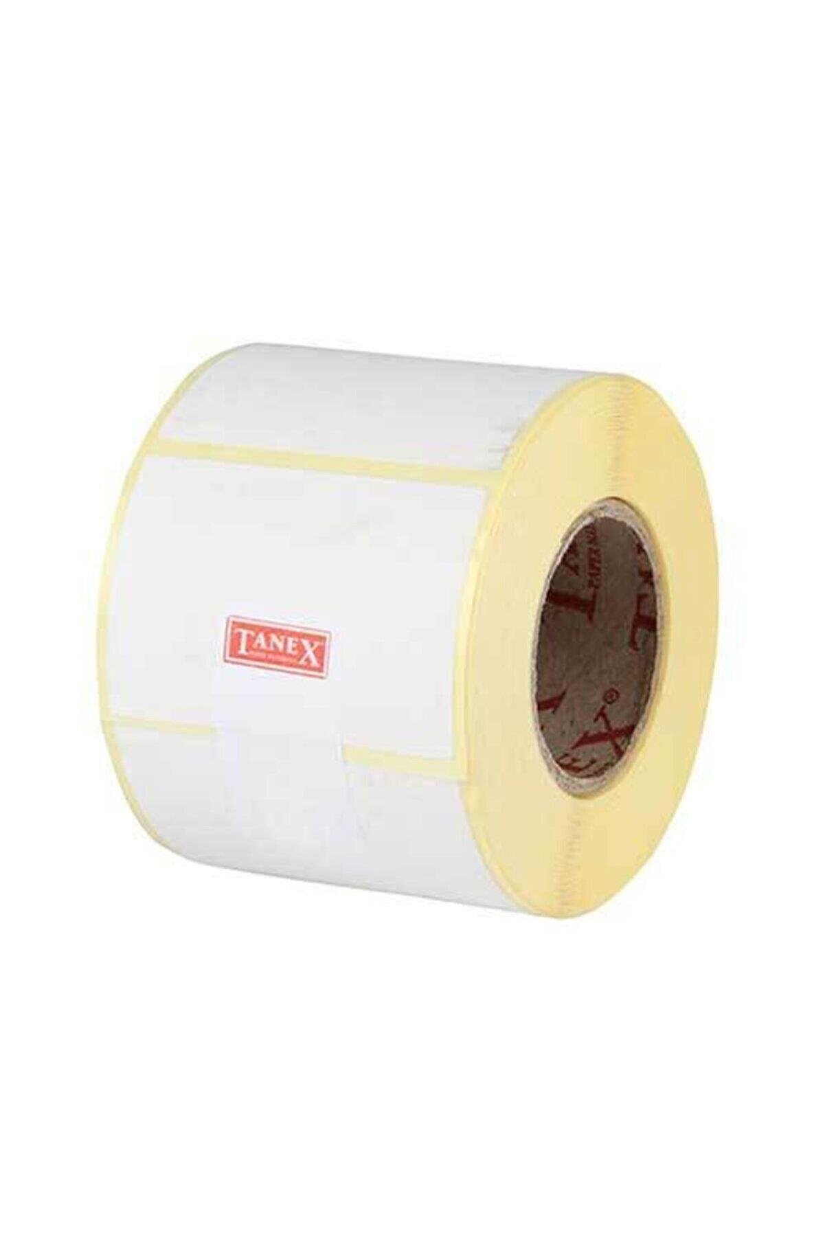 Tanex Barkod Etiketi Termal Eco 60x25 MM 40 MM Çap 1000 Lİ 1 Adet