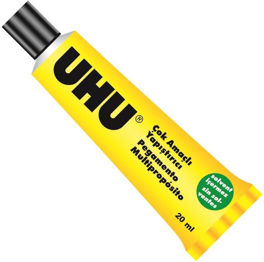 Uhu Genel Amaçlı 33 ML Solventsiz Sıvı Yapıştırıcı (10 Lu Paket)