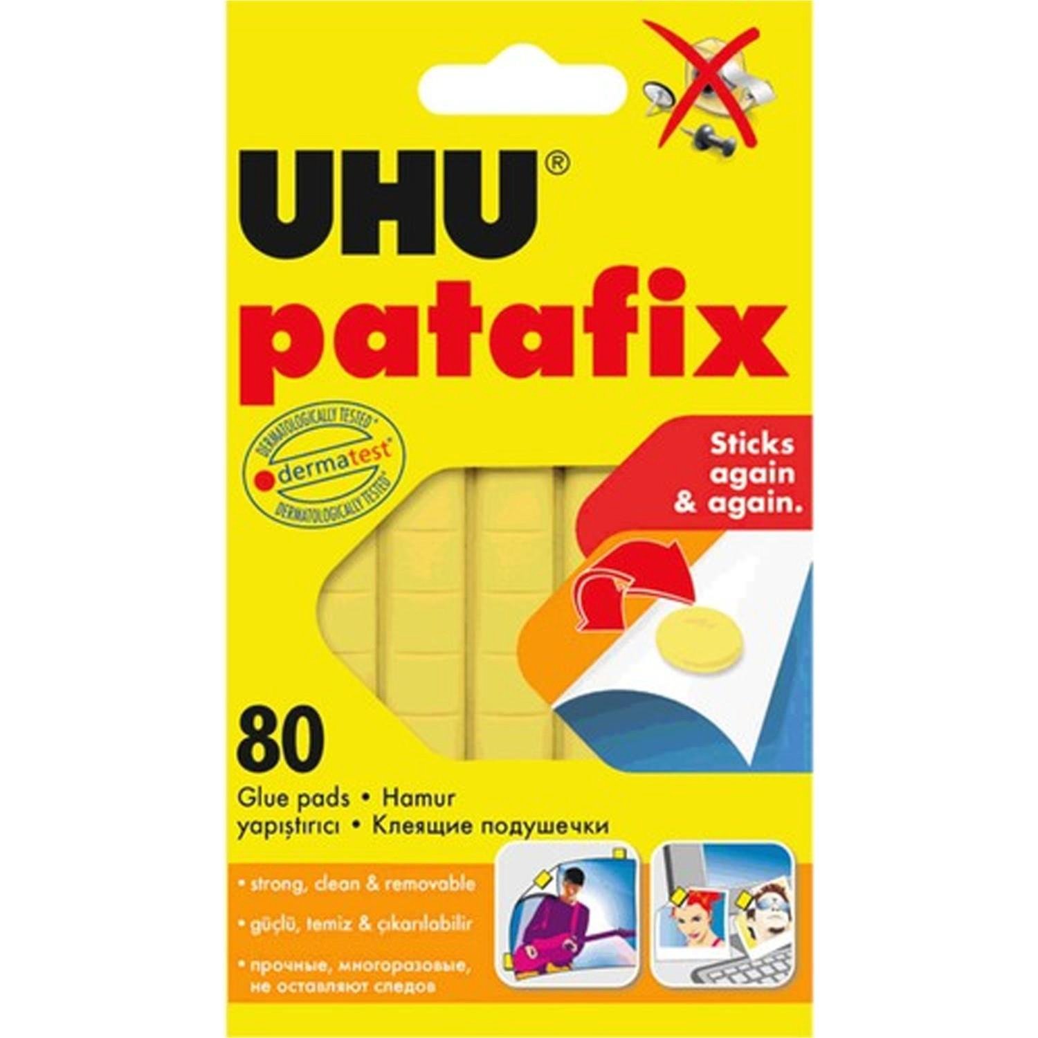 Uhu 44390 Patafix Hamur Yapıştırıcı Sarı