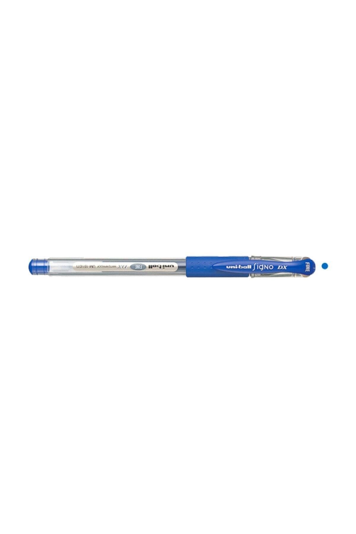 Uni-Ball Roller Kalem Signo DX Fine Jel Bilye Uç 0.7 MM Mavi UM-151