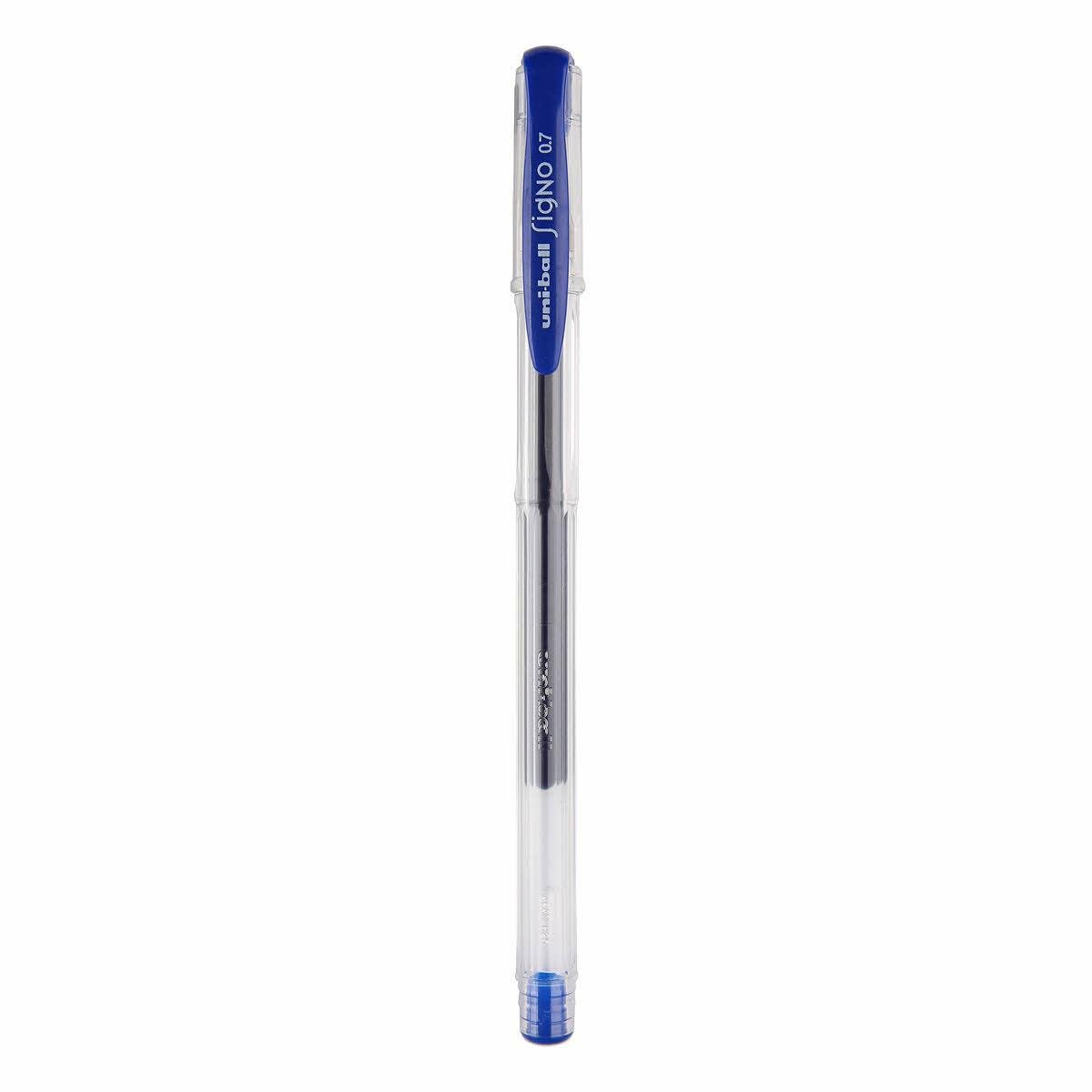 Uni-Ball Roller Kalem Signo Fine Jel Bilye Uç 0.7 MM Mavi (1 Adet)