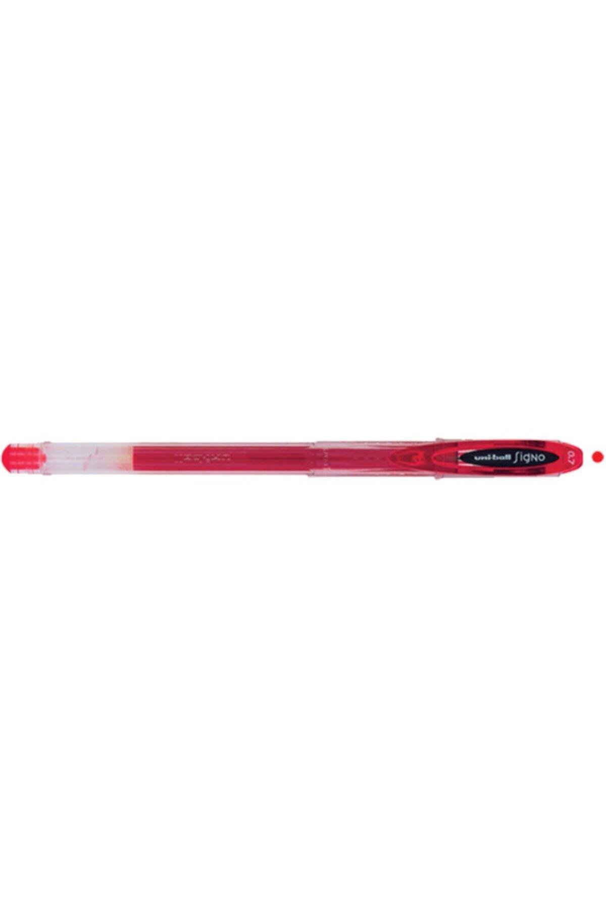 Uni-Ball Roller Kalem Signo Jel 0.7 MM Kırmızı Roller Kalem (12 Li Paket)