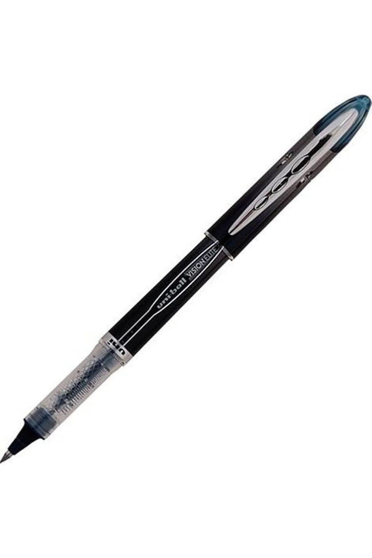Uni-Ball Roller Kalem Vision Elite Bilye Uç 0.5 MM Mavi (12 Li Paket)