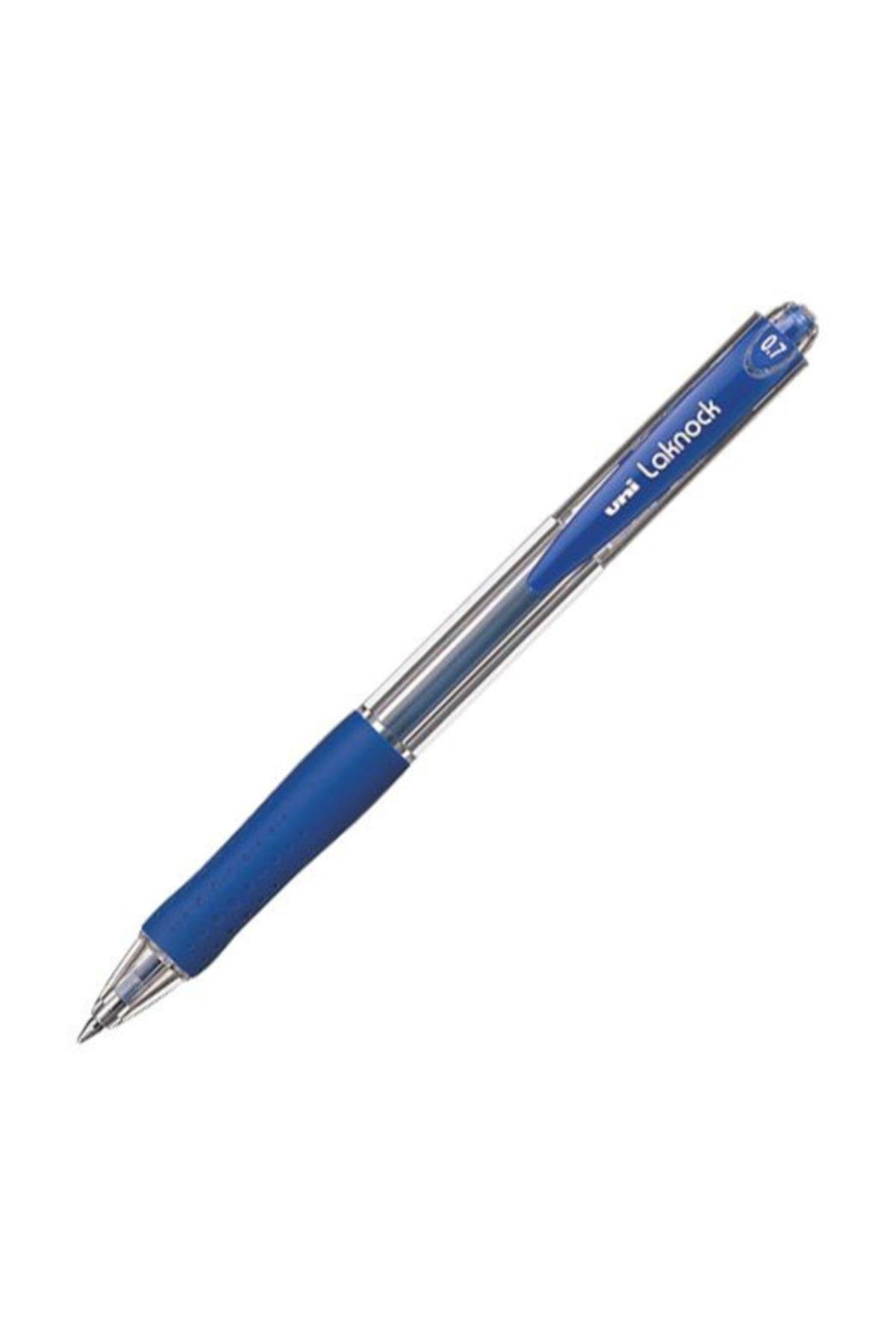 Uni-Ball Tükenmez Kalem Laknock Micro 0.7 MM Mekanik Bilye Uç Mavi SN-100