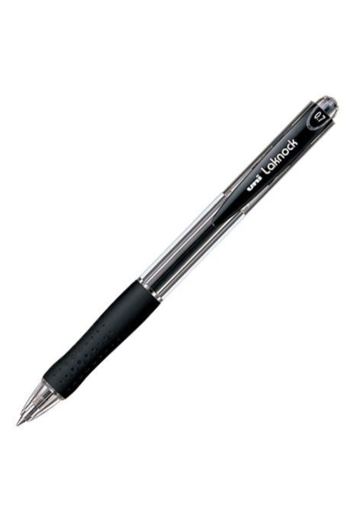 Uni-Ball Tükenmez Kalem Laknock Micro 0.7 MM Mekanik Bilye Uç Siyah SN-100