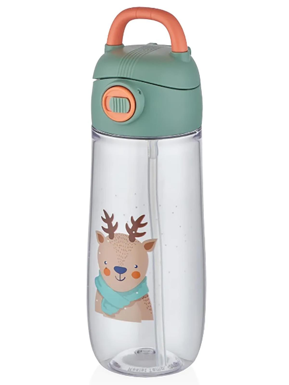 Vagonlife Matara 550 ML Desenli Pipetli Suluk (Karışık Renk 1 Adet)
