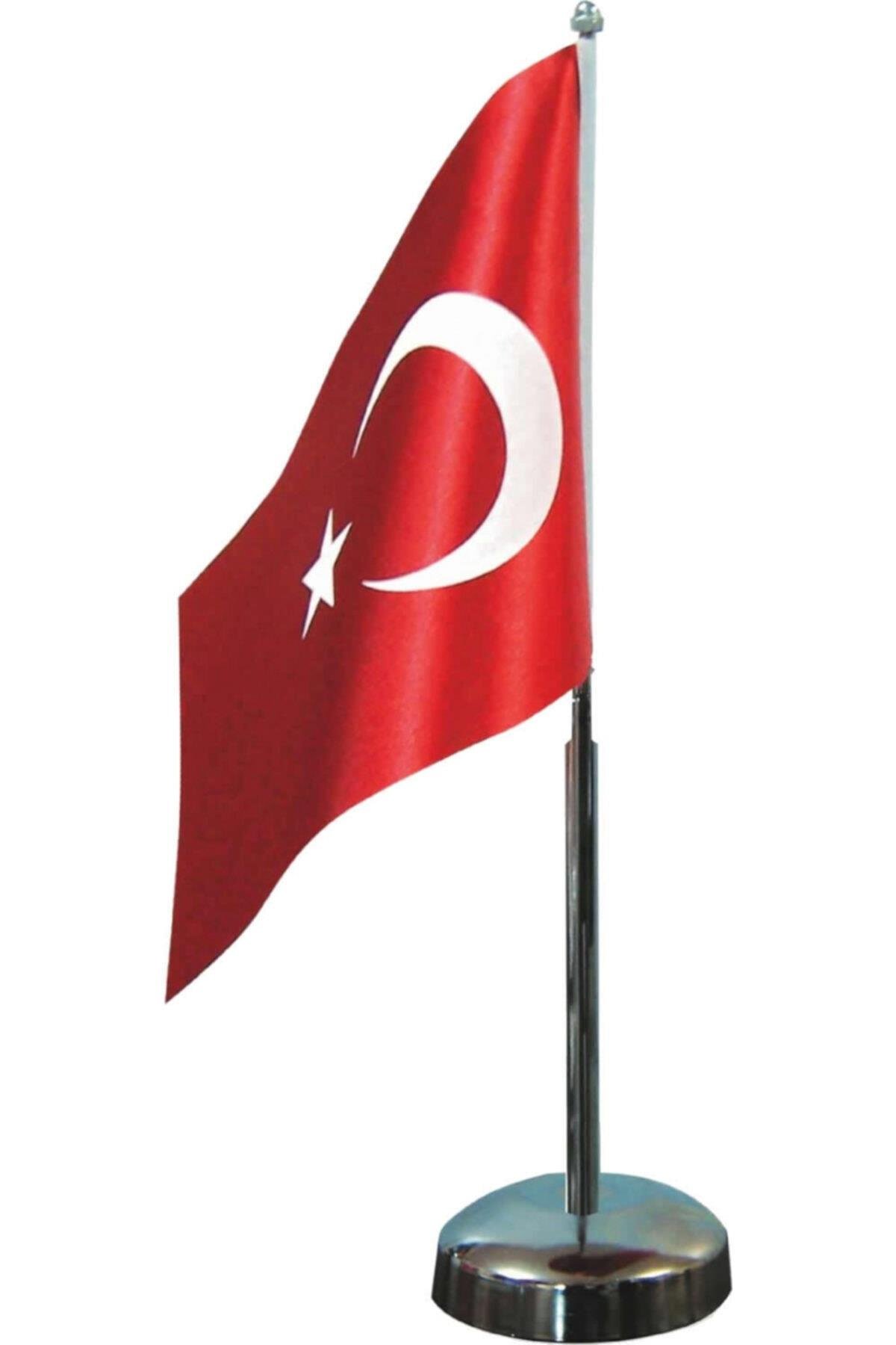 Vatan Bayrak Direği Tekli Nikel (Bayraksız)