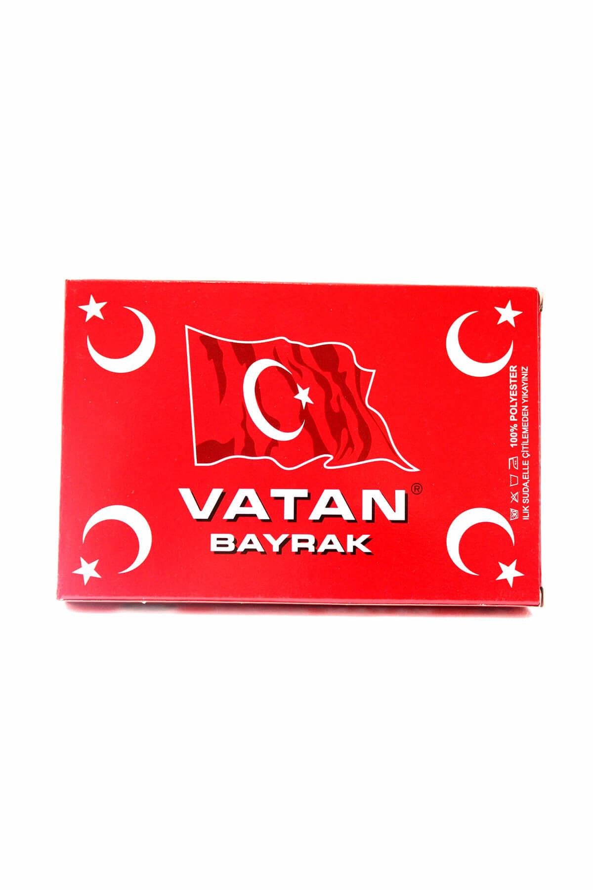 Vatan Bez Bayrak Türk %100 Polyester 300x450 VT112