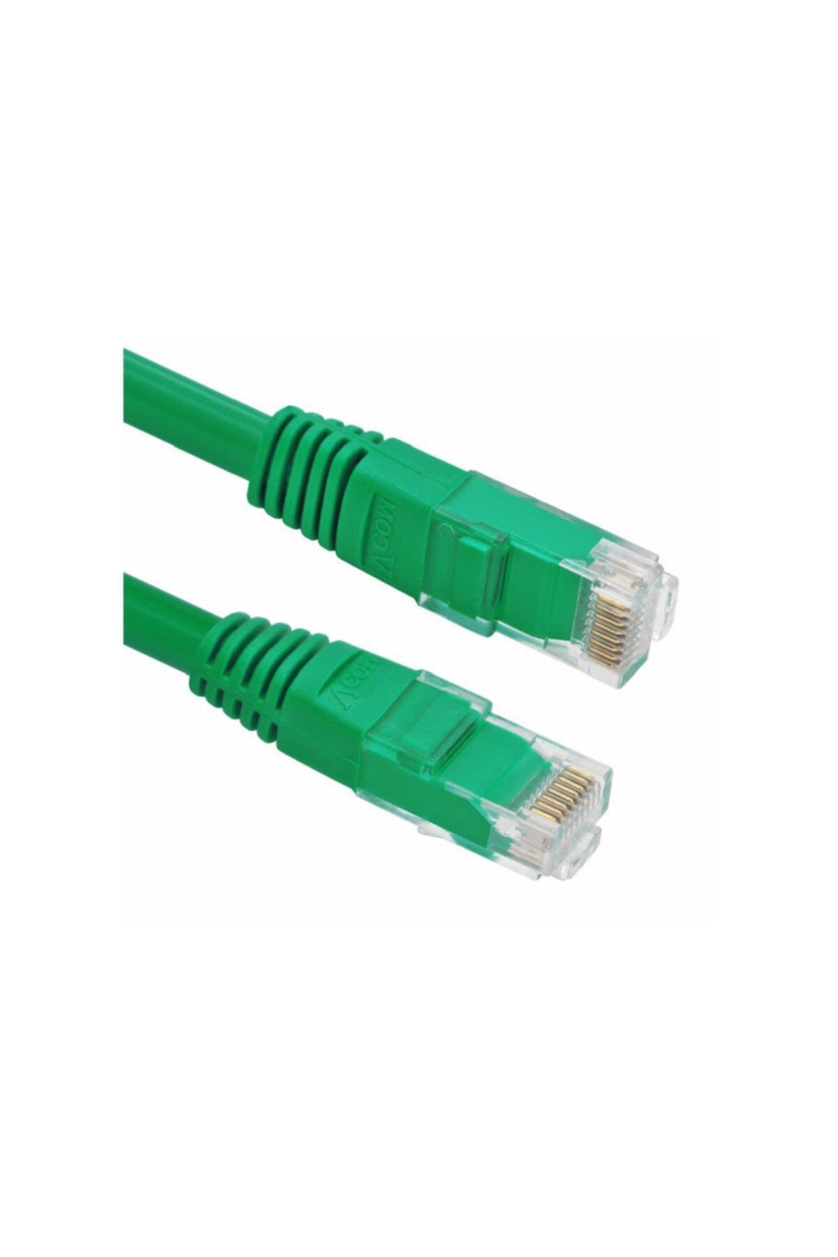 Vcom Cat6 Utp Patch Kablo Ethernet Kablosu 1.5 Metre Yeşil