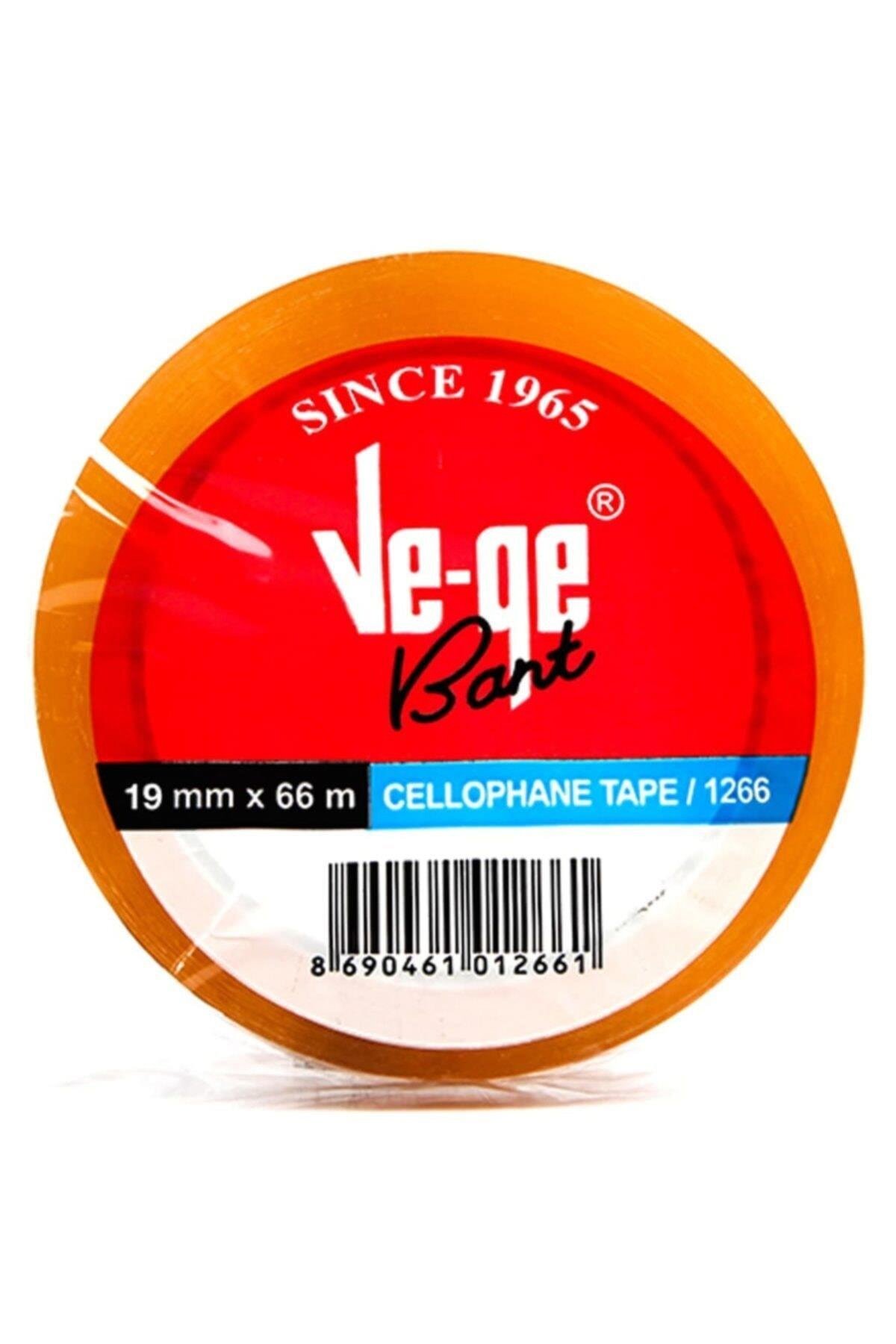 Ve-Ge Aslan Şeffaf Selefon Bant 19mm x 66mt.