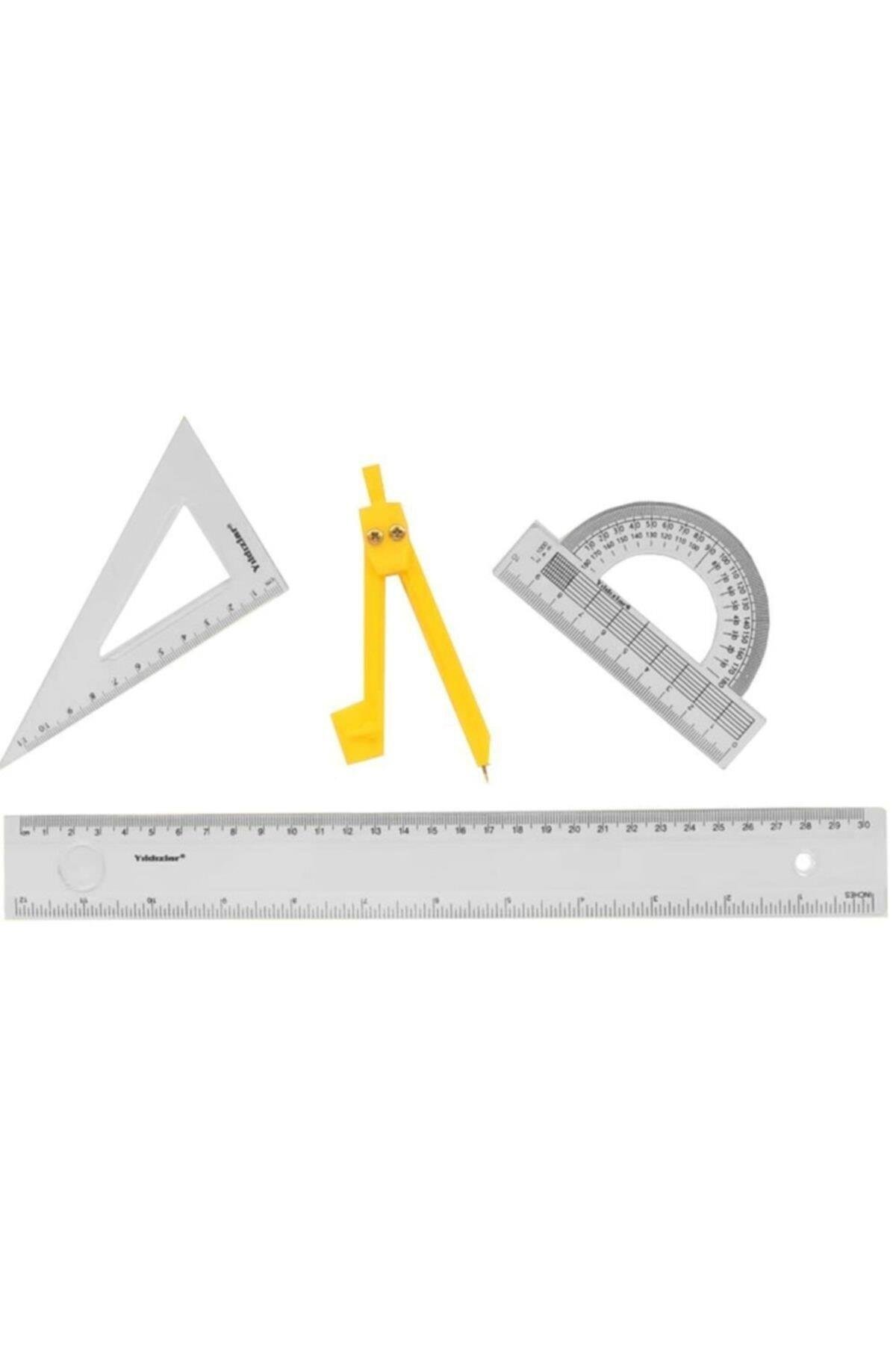 Yıldızlar Çizim Takımı Pergelli 30 CM 19
